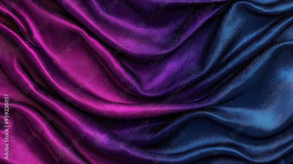 Obraz premium Abstract Purple and Blue Fabric Texture Background
