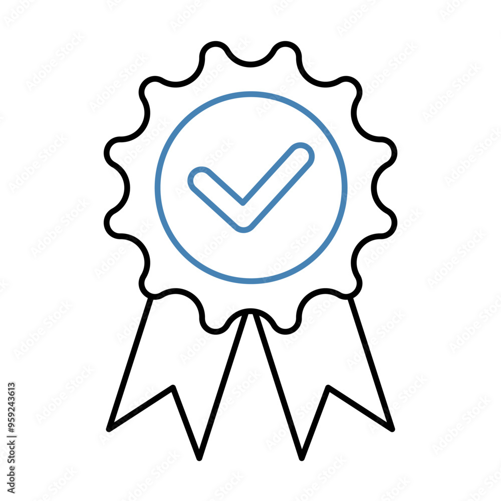 validate concept line icon. Simple element illustration. validate concept outline symbol design.