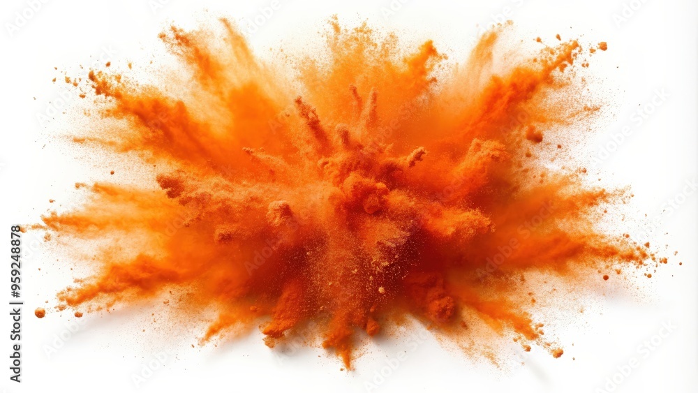 A vibrant burst of orange powder , vivid, bright, explosion, color, texture, abstract, powder, vibrant, orange A vibrant burst of orange powder , vivid, bright, explosion, color, texture, abstract, powder, vibrant, orange