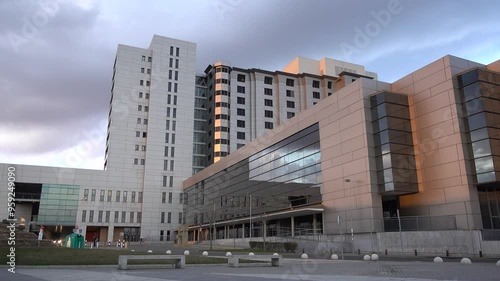 Generic Health Care Hospital Exterior Building