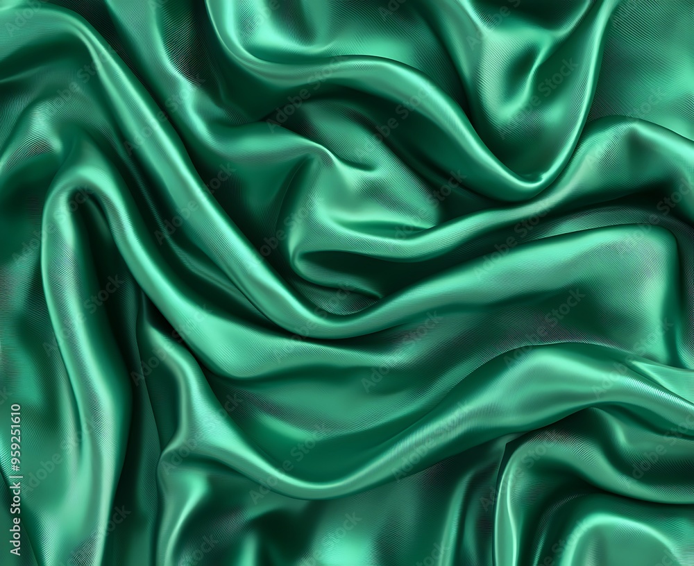 Fototapeta premium elegant green silk background