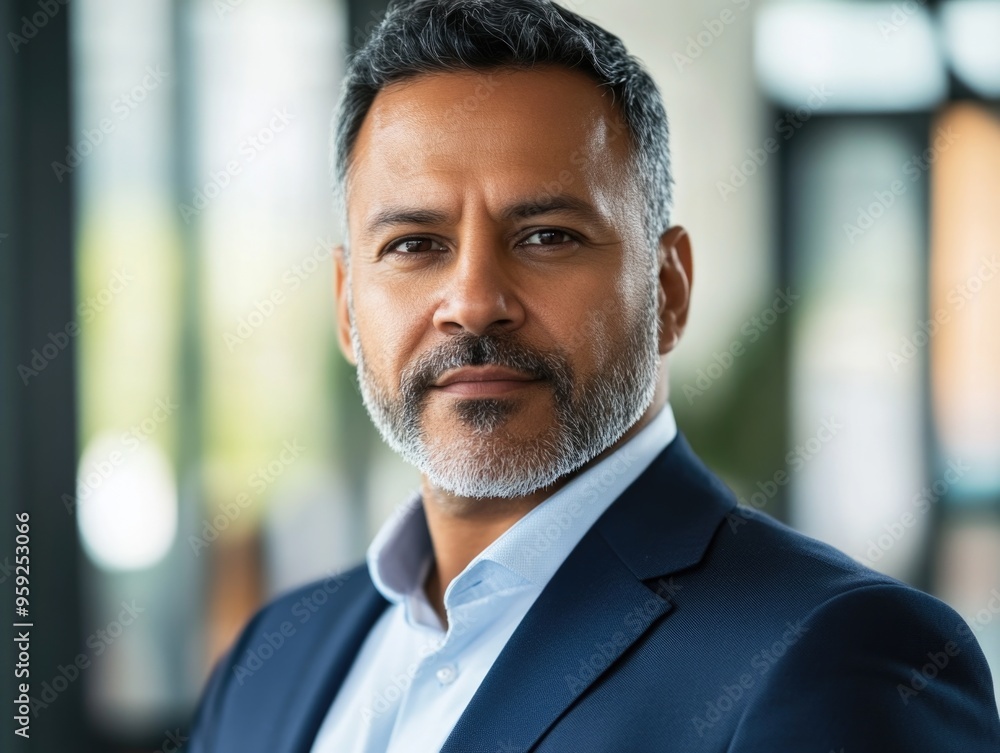 Fototapeta premium Businessman Portrait with a Smile
