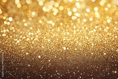 Abstract gold glitter sparkle background , ai