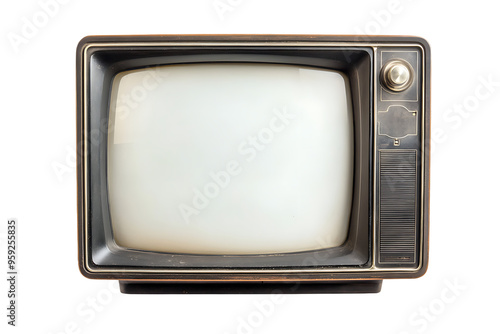 Vintage Retro Television, Classic TV Set, Antique TV, Old School Television, 1980s TV, Nostalgic TV, Retro Home Decor