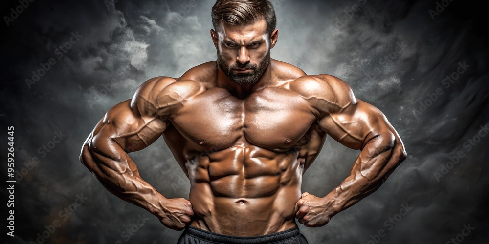 handsome bodybuilder, very muscular handsome bodybuilder, very muscular