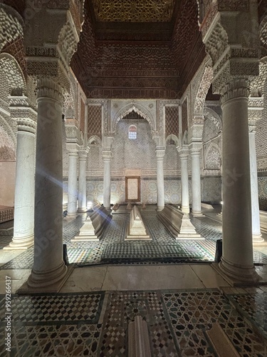 interior of a mosque photo