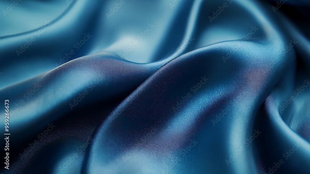 Fototapeta premium blue silk texture