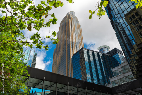 Downtown architecture.