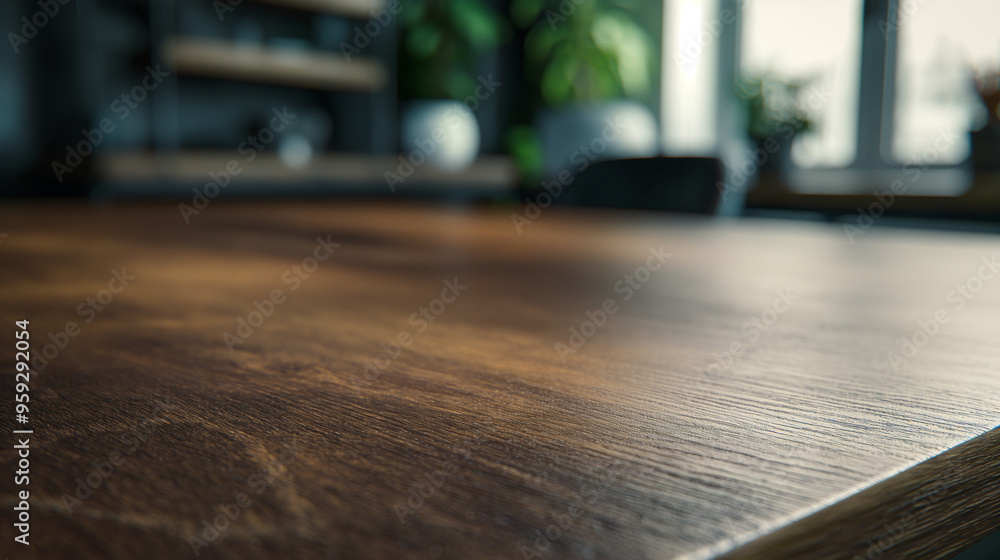 A close up of a professional realistic photo of an empty wooden table A close up of a professional realistic photo of an empty wooden table