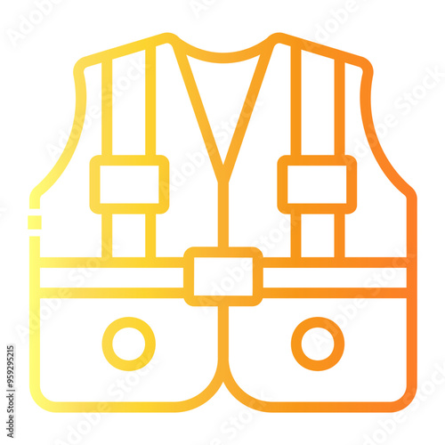life Line Gradient Icon