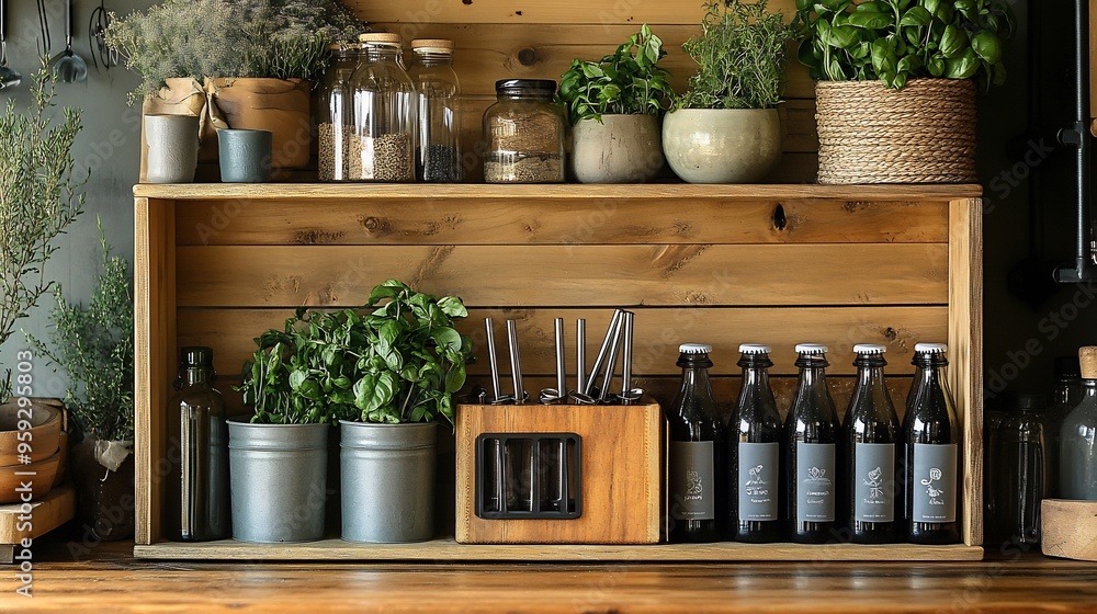 Plasticfree living ecofriendly alternatives such as glass bottles metal straws and biodegradable packaging in a sustainable kitchen Plasticfree living ecofriendly alternatives such as glass bottles metal straws and biodegradable packaging in a sustainable kitchen