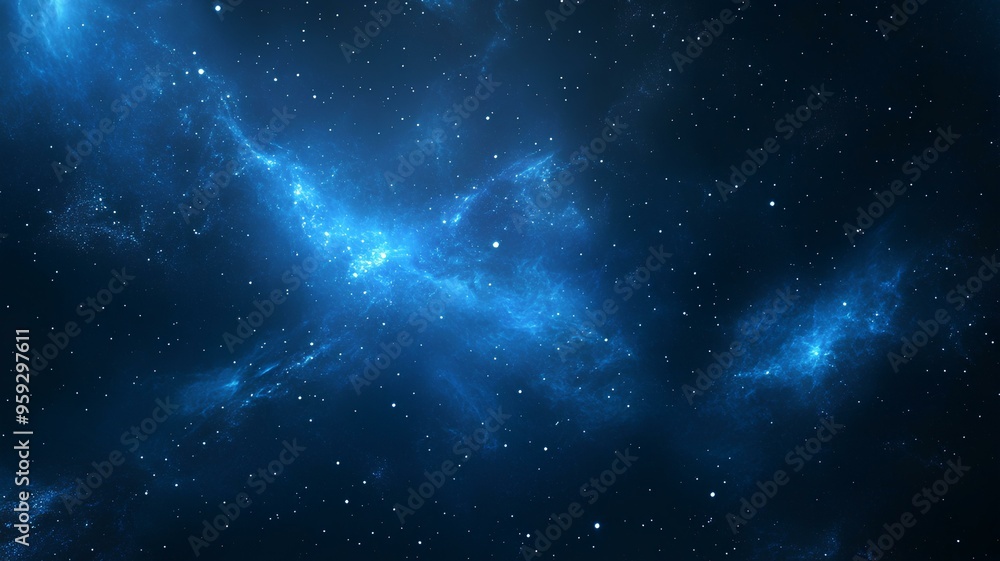 blue space and stars background blue space and stars background