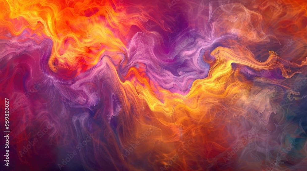 Dynamic Abstract Art with Fiery Red, Yellow, and Blue Blend
Dynamic Abstract Art with Fiery Red, Yellow, and Blue Blend