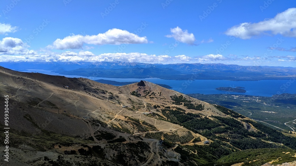 Obraz premium Mountainous landscape in southern Argentina