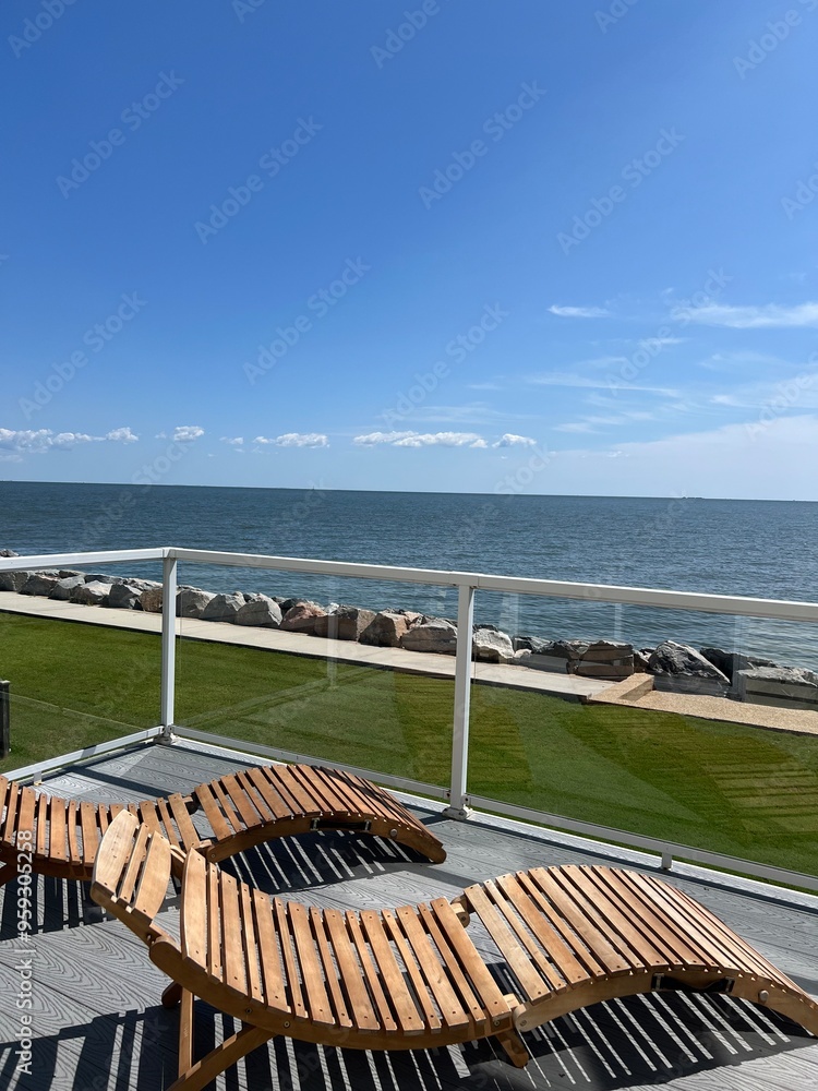 Naklejka premium Waterfront