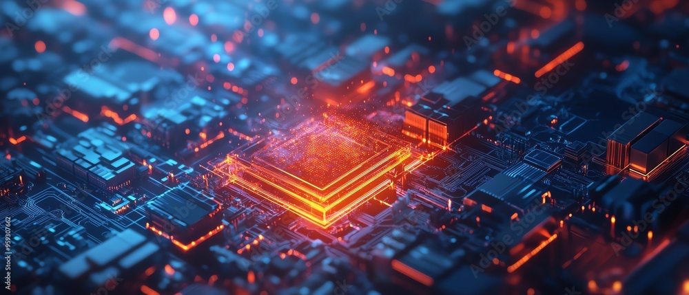 A glowing AI-powered network protecting a digital fortress, symbolizing cybersecurity and AI-driven defense systems A glowing AI-powered network protecting a digital fortress, symbolizing cybersecurity and AI-driven defense systems