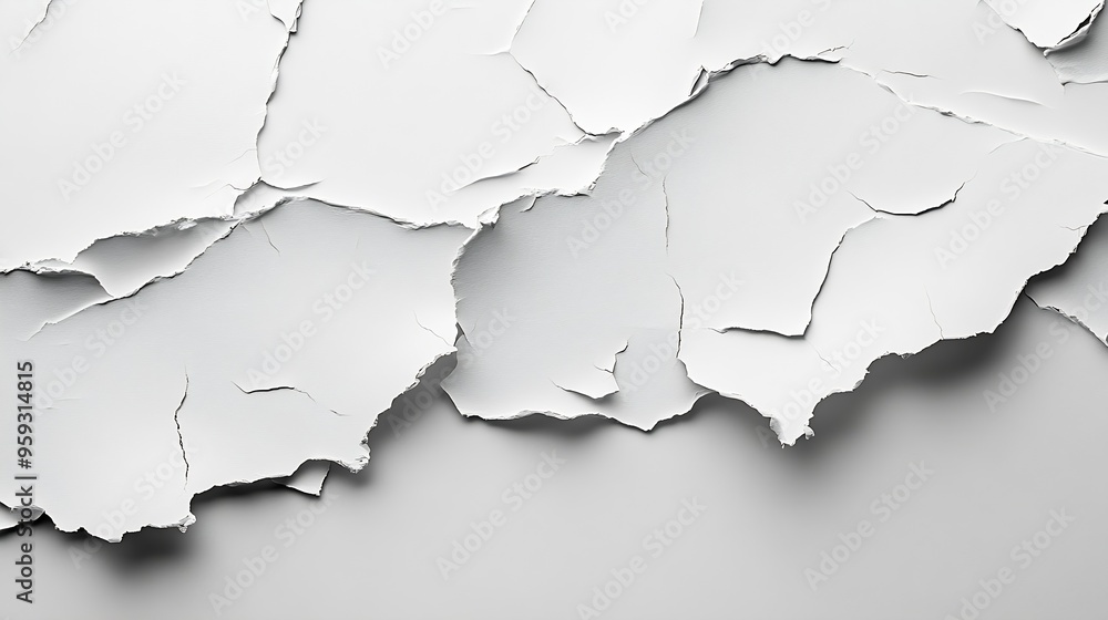 Minimalist White Torn Poster Texture Clean and Versatile Background for Design : Generative AI Minimalist White Torn Poster Texture Clean and Versatile Background for Design : Generative AI