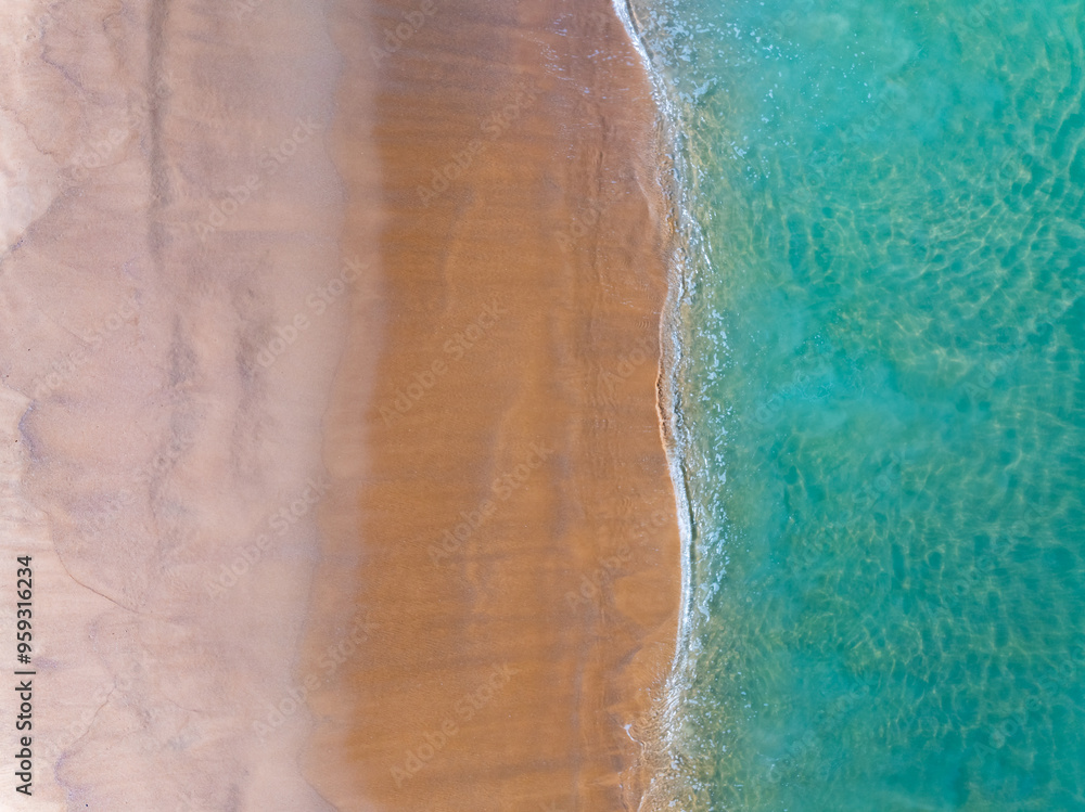 Beautiful sea beach and waves texture in sunny summer day background,Phuket Thailand,Top view beach Beautiful sea beach and waves texture in sunny summer day background,Phuket Thailand,Top view beach