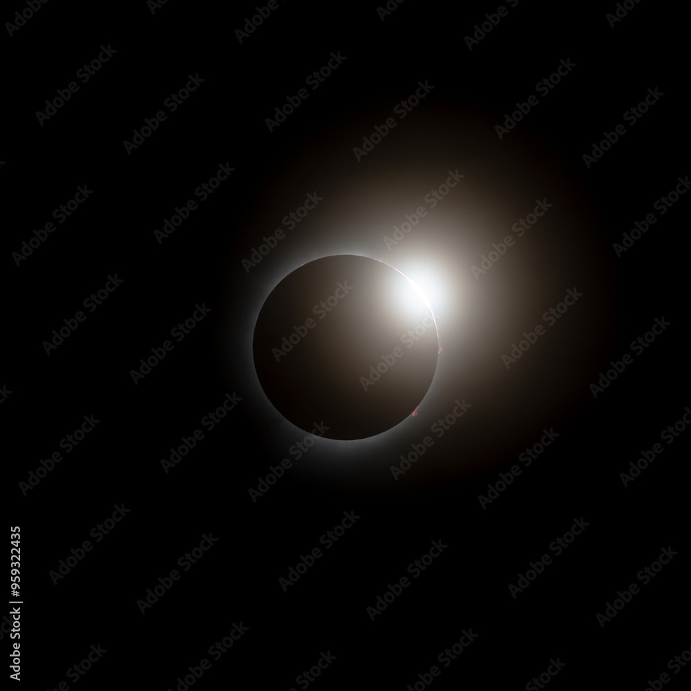Diamond ring during the total solar eclipse on April 8, 2024, taken from Blenheim Ontario Diamond ring during the total solar eclipse on April 8, 2024, taken from Blenheim Ontario