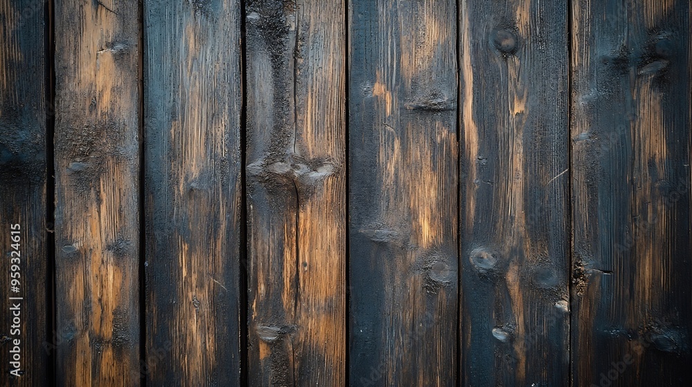 Closeup wood texture of the wall : Generative AI Closeup wood texture of the wall : Generative AI