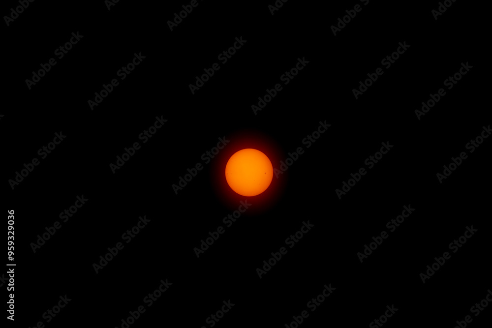 The sun captured through a solarite lens. The sun captured through a solarite lens.