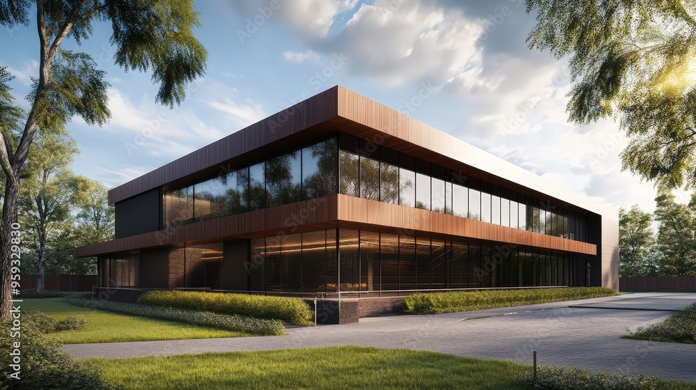 Envision a sleek, modern building where every element is made from gourmet chocolate. Envision a sleek, modern building where every element is made from gourmet chocolate.