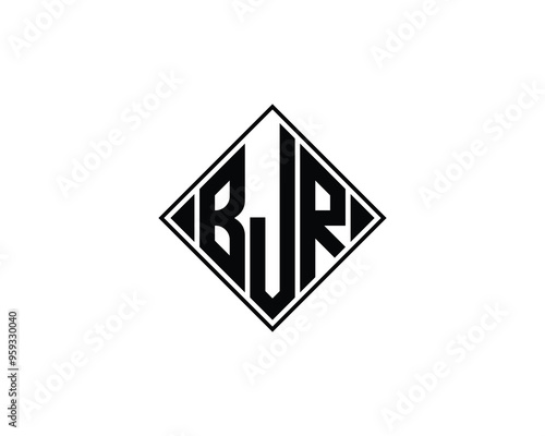 Free Download BJR logo design vector template. BJR - GFXLoad