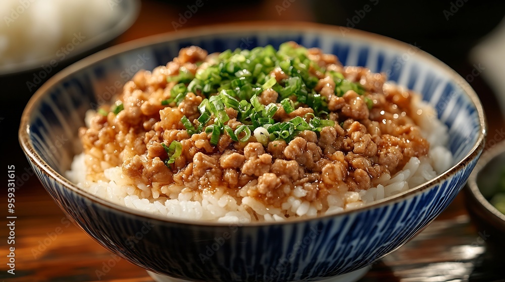 Taiwanese cuisine minced pork rice : Generative AI Taiwanese cuisine minced pork rice : Generative AI