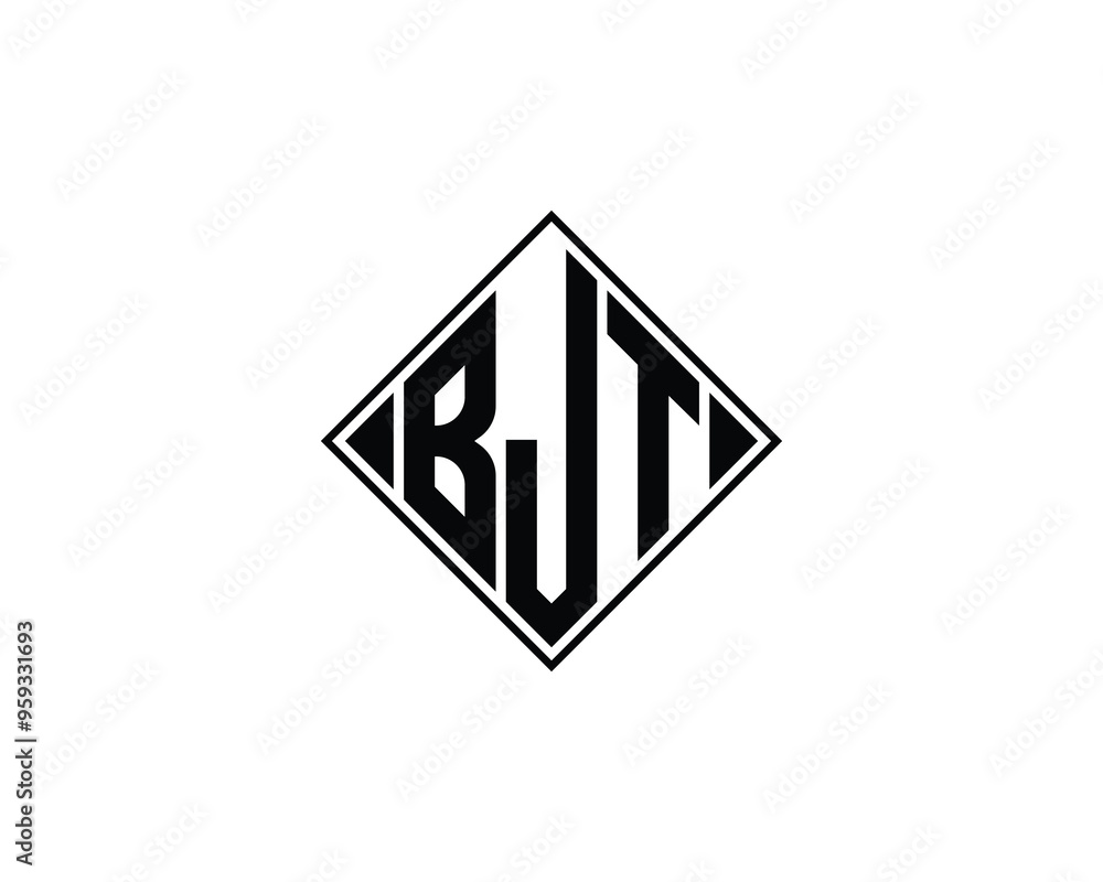 BJT logo design vector template. BJT BJT logo design vector template. BJT