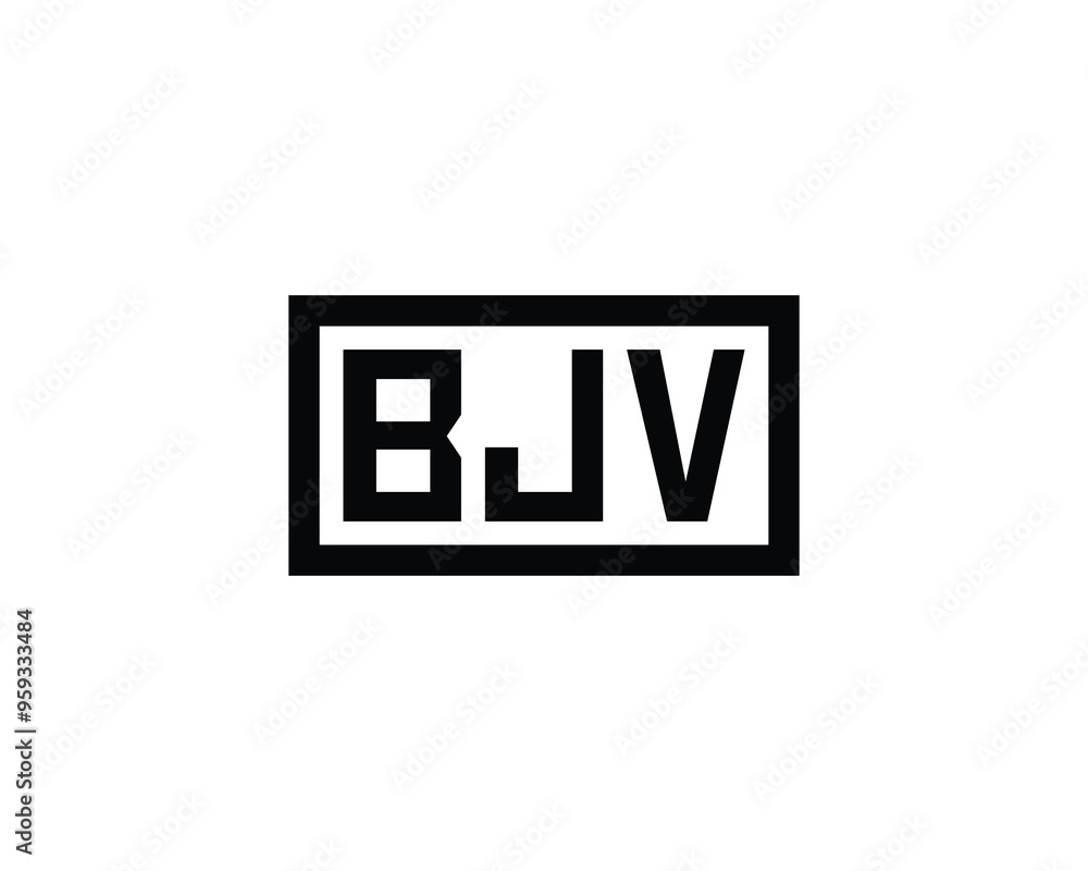 BJV Logo design vector template. BJV BJV Logo design vector template. BJV