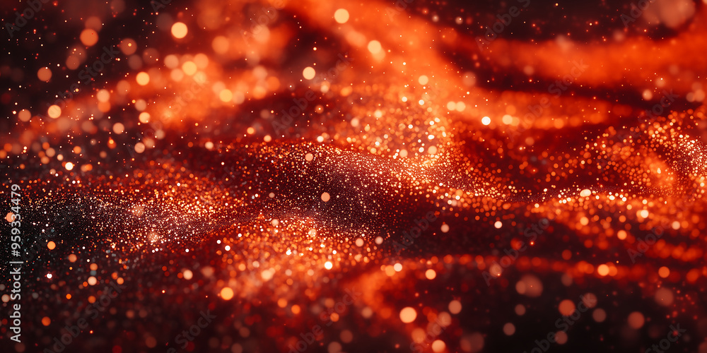 Red gold sparkling glitter Red gold sparkling glitter