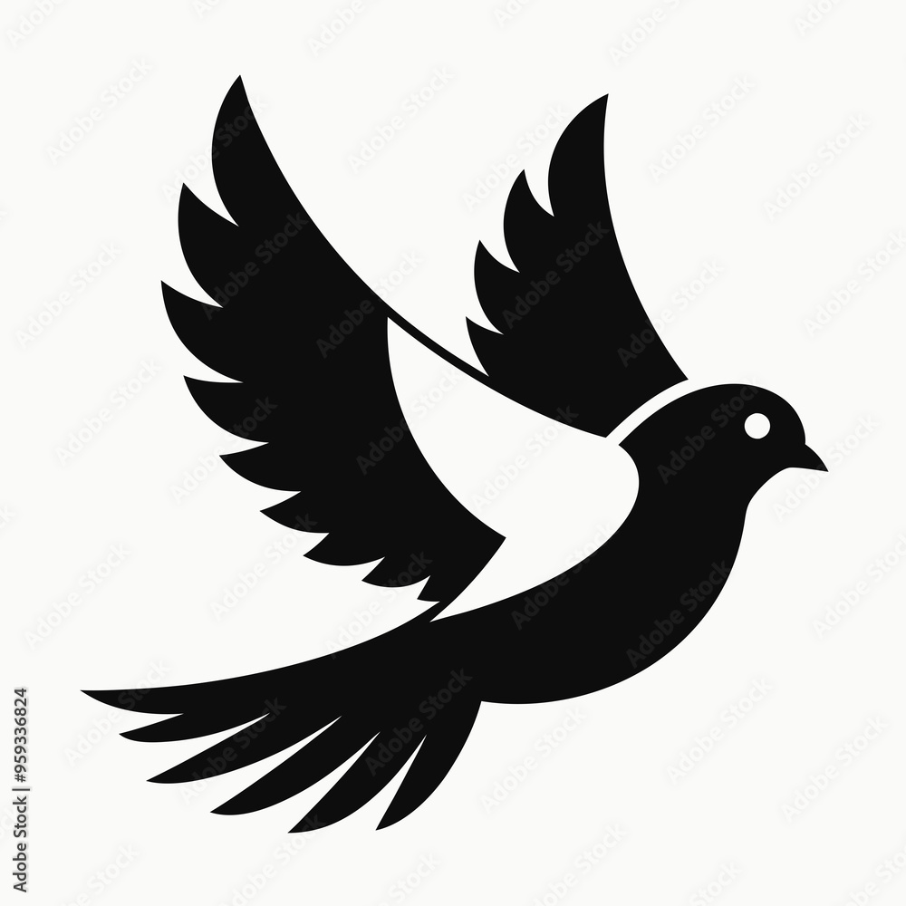 A pigeon full length fly in the sky A pigeon full length fly in the sky