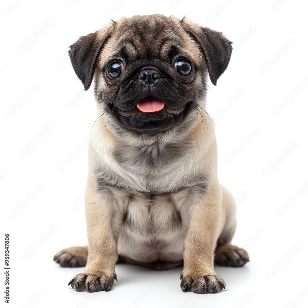 Adorable Pug Puppy