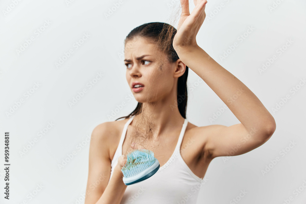 Hair loss, frustration, beauty, hair care, loss of confidence, woman struggling, grooming challenge, handling hair issue, self care, healthy hair tips Hair loss, frustration, beauty, hair care, loss of confidence, woman struggling, grooming challenge, handling hair issue, self care, healthy hair tips