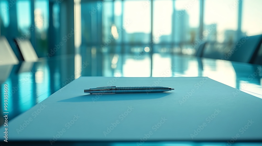 White paper with pens in the meeting room : Generative AI White paper with pens in the meeting room : Generative AI