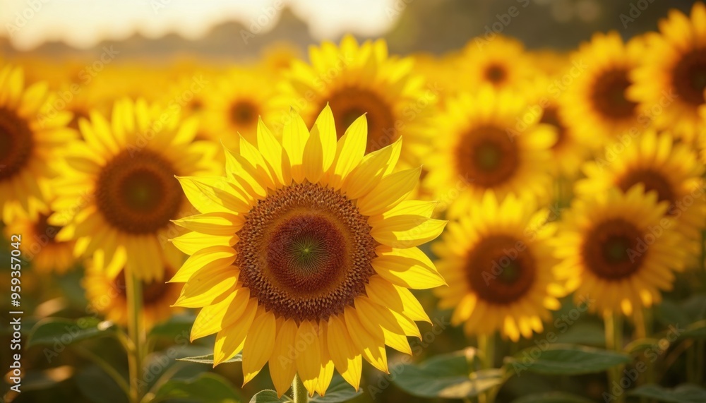 sunflowers in the field sunflowers in the field