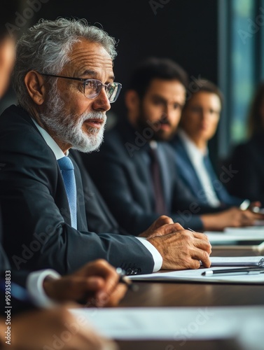 Wallpaper Mural A Meeting in Progress Torontodigital.ca