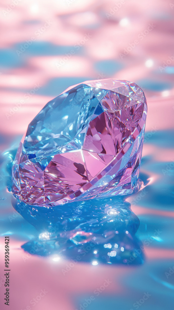 Diamond in Water. Diamond in Water.