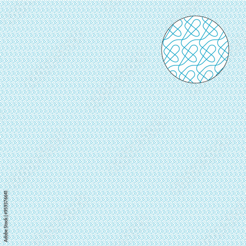 General purpose protective guillotine grid with a pattern of knots