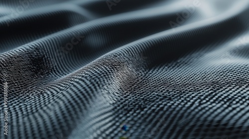 Abstract Wavy Carbon Fiber Texture Background