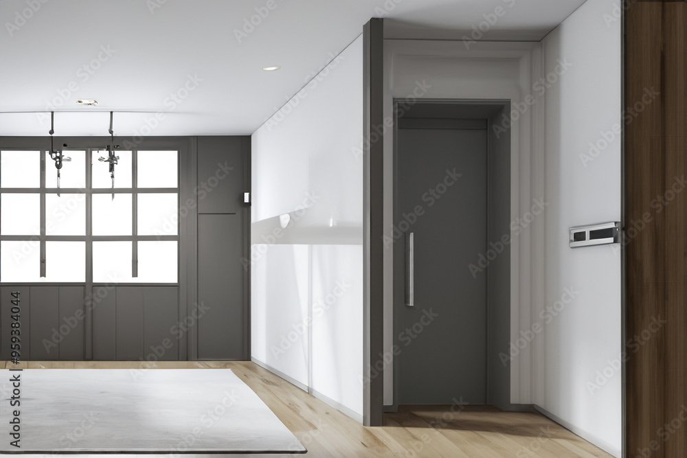 Obraz premium Contemporary Entryway Interior