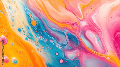 abstract background with a colorful liquid waving beautiful background for wallpaper design