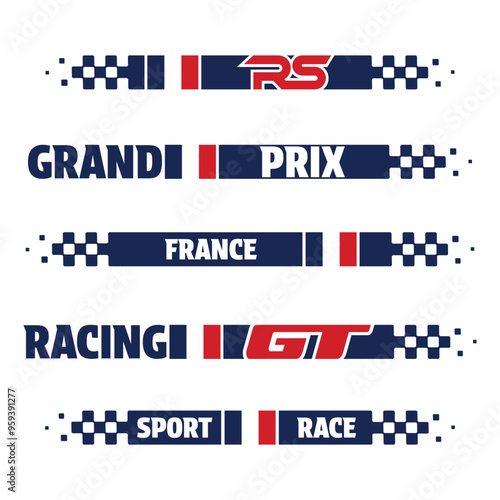 Racing labels France