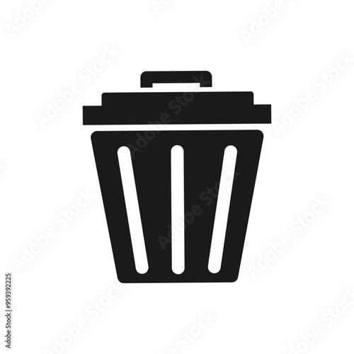 Trash can icon