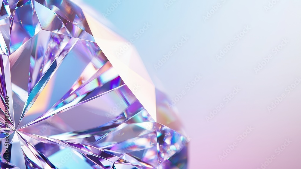 Sparkling Diamond Gemstone Facets Close Up Macro Sparkling Diamond Gemstone Facets Close Up Macro