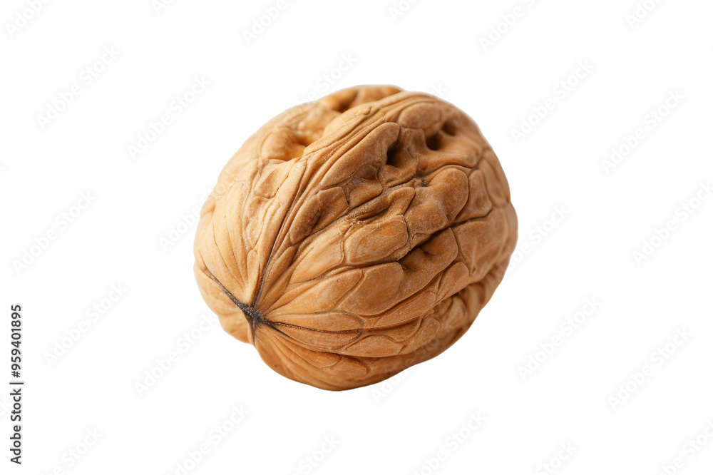 Closeup of a Walnut Shell Closeup of a Walnut Shell