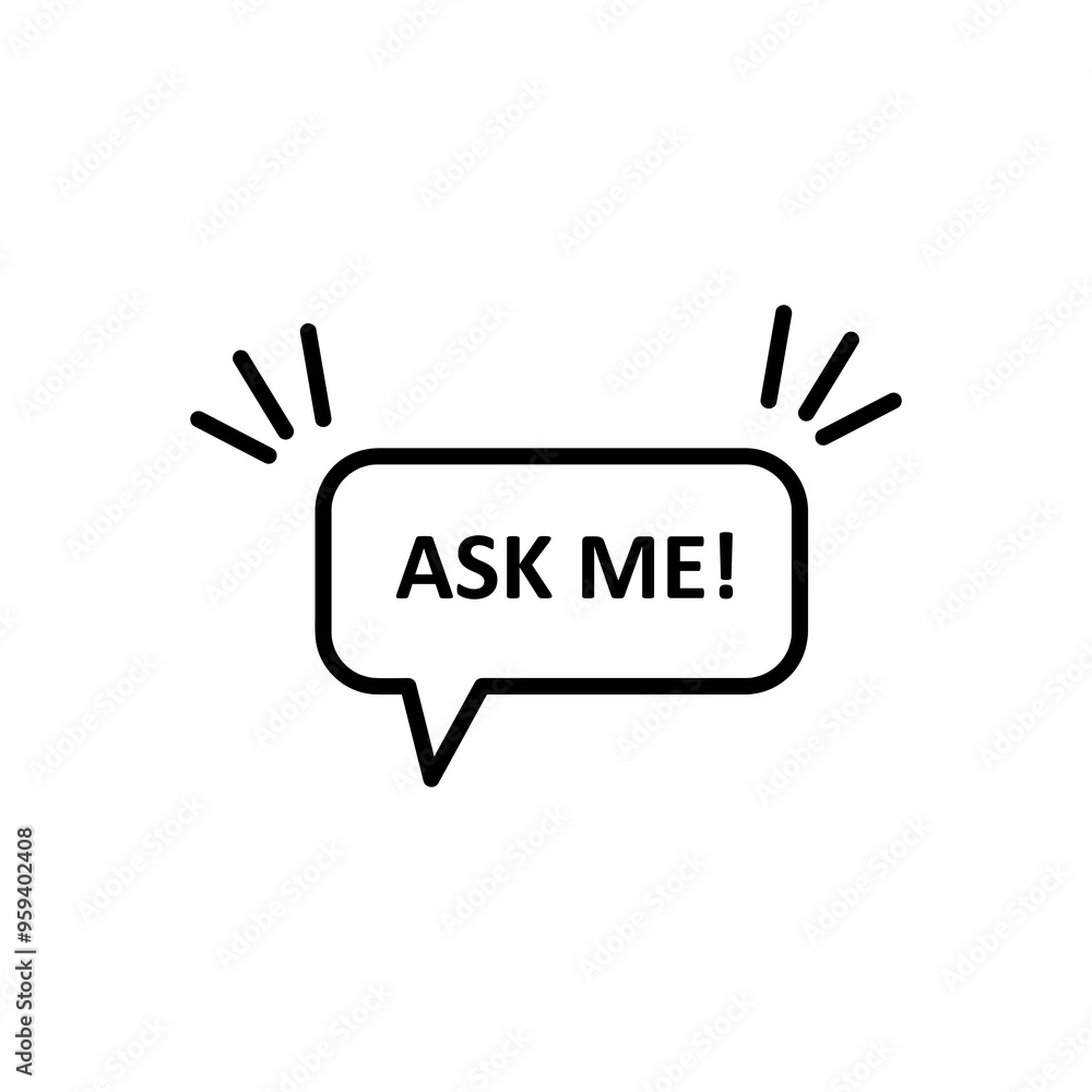 ask me speech bubble icon, simple flat black trendy style illustration for web and app..eps ask me speech bubble icon, simple flat black trendy style illustration for web and app..eps