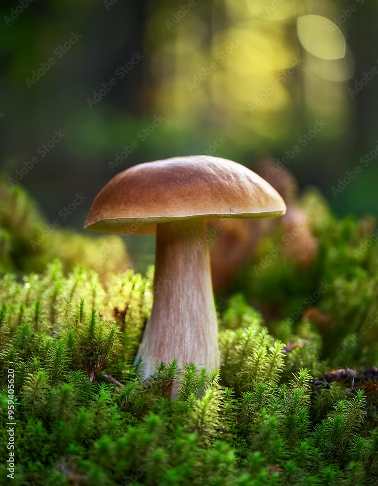 mushroom in the forest mushroom in the forest