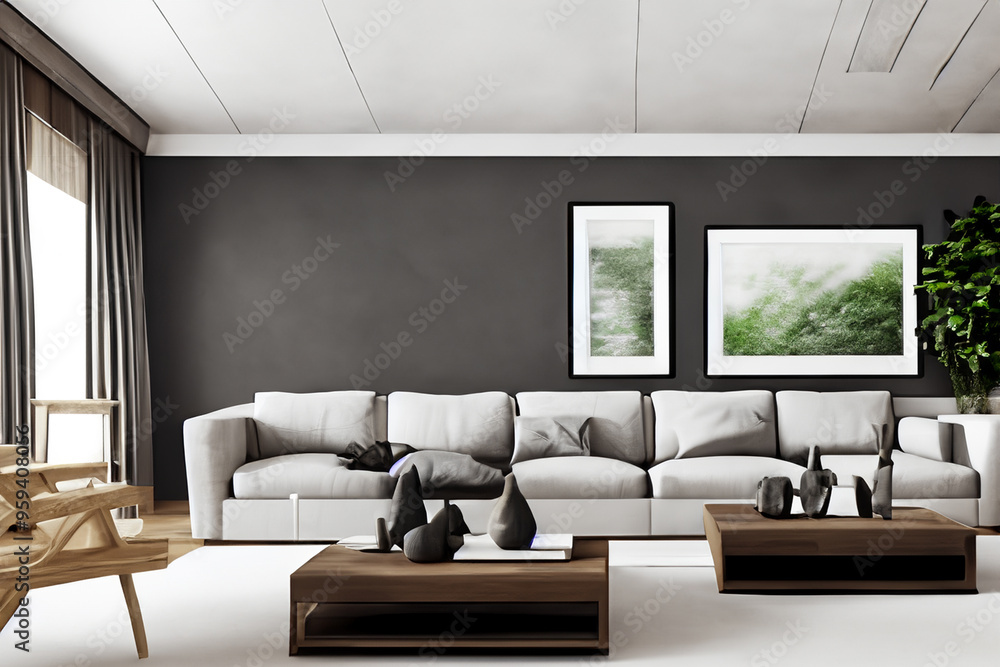 contemporary Livingroom interior contemporary Livingroom interior