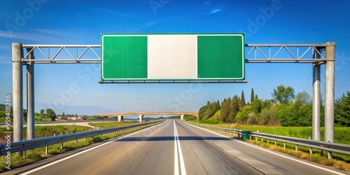 Italian highway toll station sign on a sunny day , Italy, highway, toll, station, sign, road, traffic photo